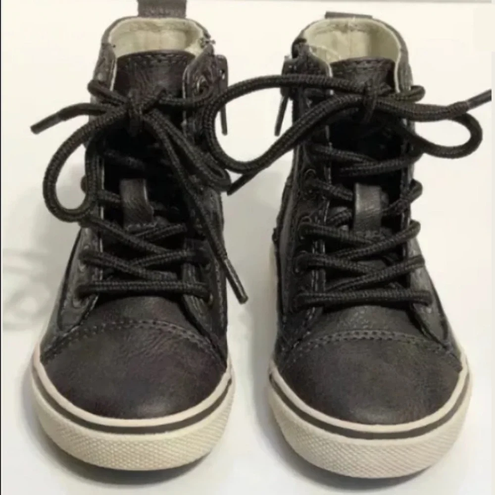 Koala Kids 5 Dark Brown‎ High-Top Sneakers Toddler